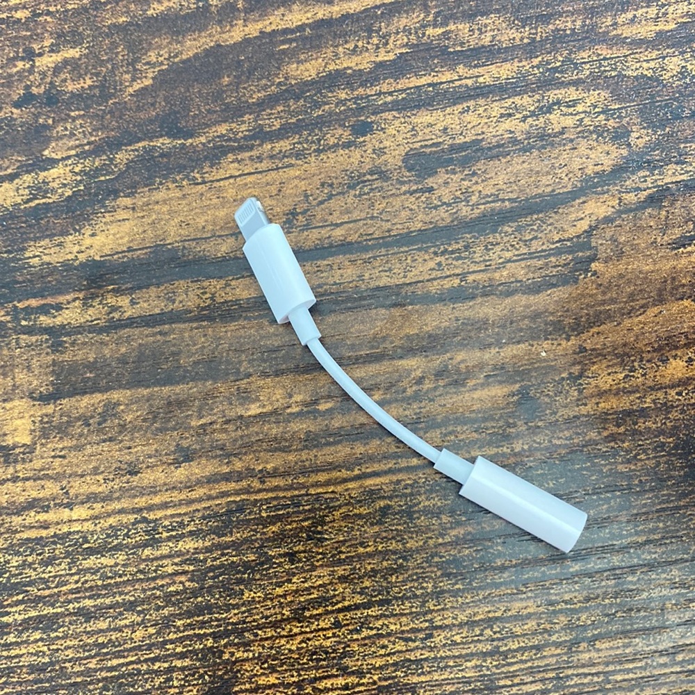 FREE w a purchase Apple headphone converter